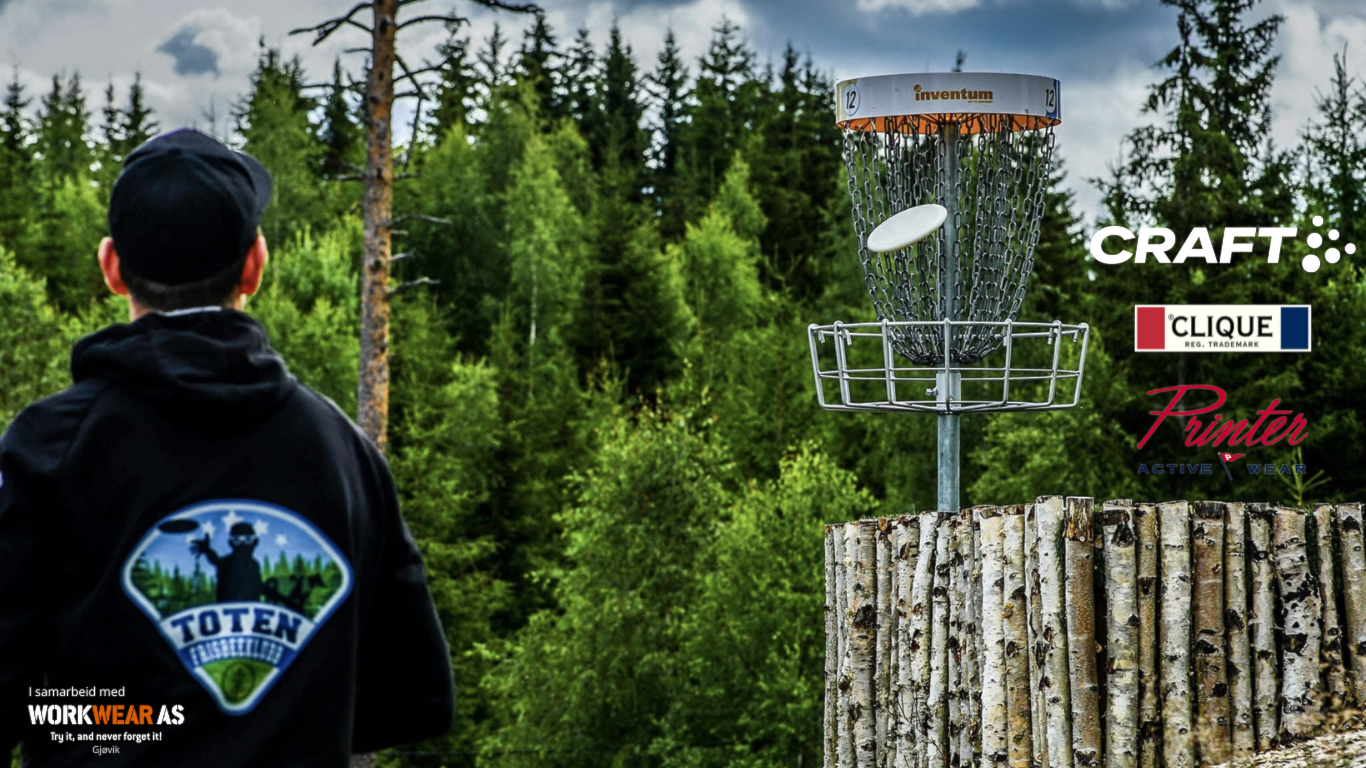 Ny nettbutikk i Toten Frisbeeklubb – Klubbens nye kolleksjon er her!